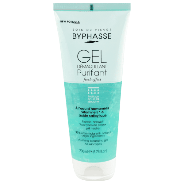 BYPHASSE gel za umivanje lica sa ekstraktom hamamelisa 200ml