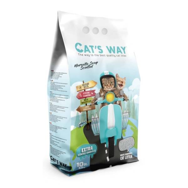 CATS WAY Marseille soap posip za mačke 10l