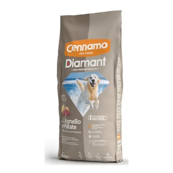 CENNAMO Diamant adult hrana za odrasle pse jagnjetina 15kg