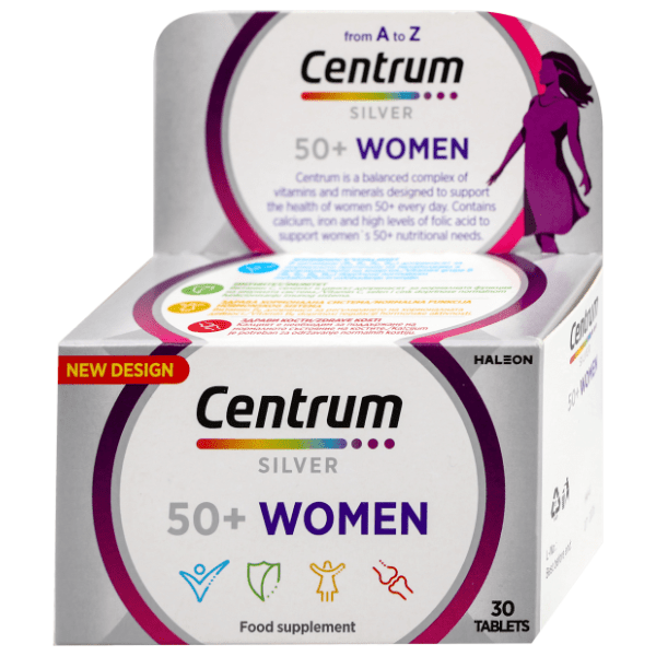 CENTRUM Silver 50+ women tablete 30kom
