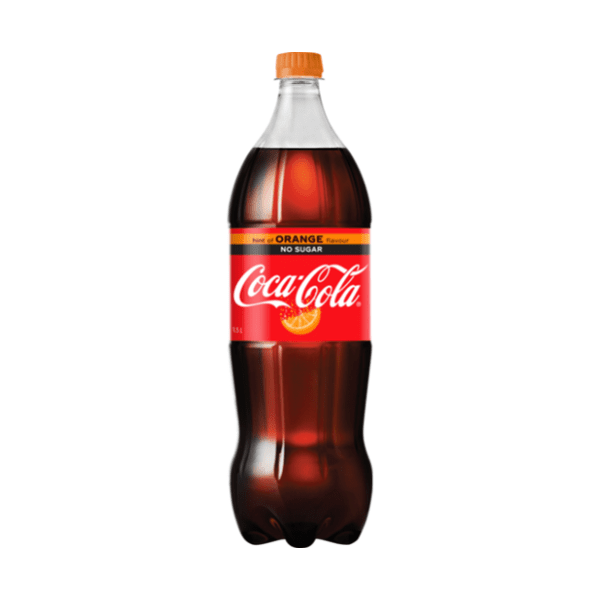 COCA COLA Zero orange 1,5l