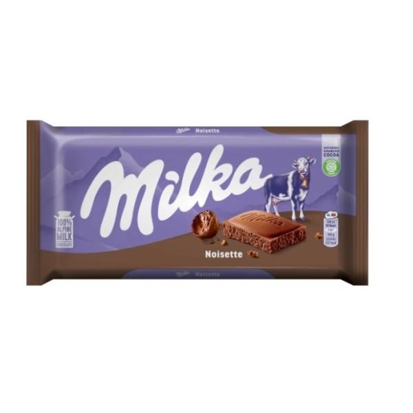 Čokolada MILKA Noisette 90g