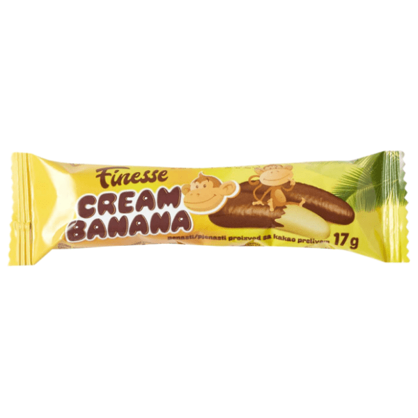 Čokoladica FINESSE Bananica 17g