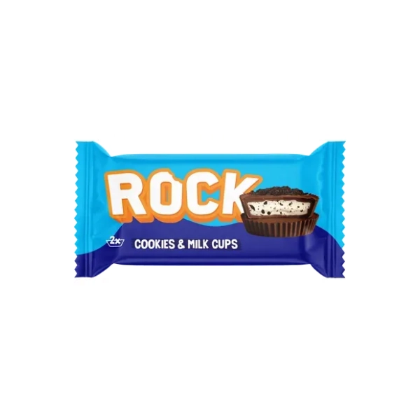 Čokoladica ROCK Cookies & milk 36g