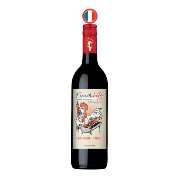 Crveno vino FRENCH LIFE Carignan syrah 0,75l