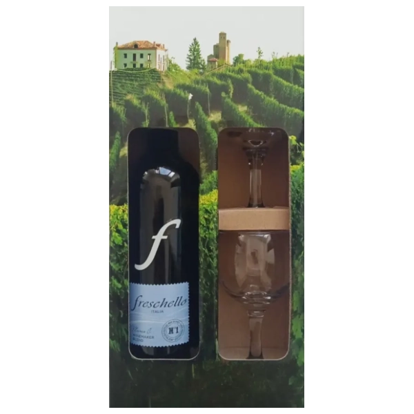 Crveno vino CIELO E TERRA Freschello Rosso 0,75l + 2 čaše gratis