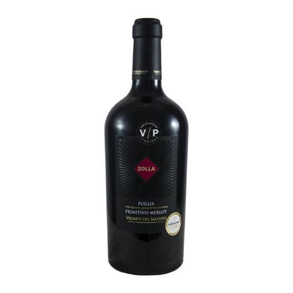 Crveno vino ZOLLA Primitivo merlot 0,75l
