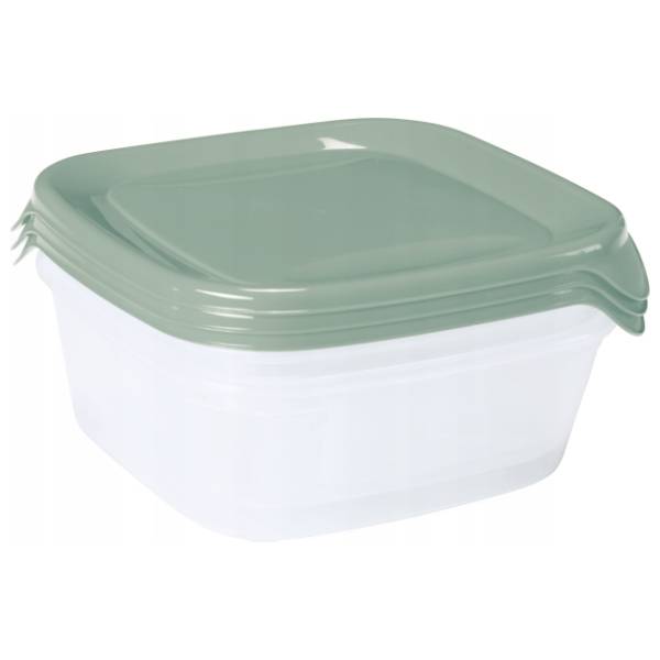 CURVER set kutija za hranu Fresh & go 3x800ml zeleni