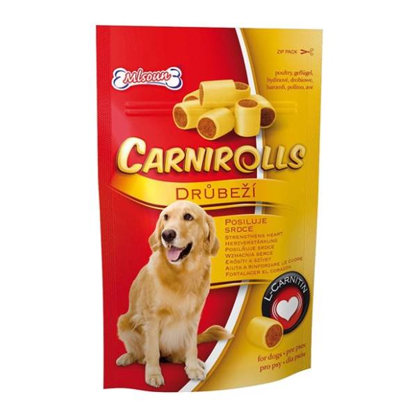 DAFIKO Carnirolls poslastica za pse živina 200g