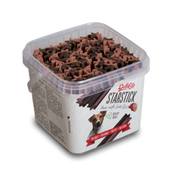 DAFIKO Maxi star sticks poslastica za pse šunka i jetra 800g