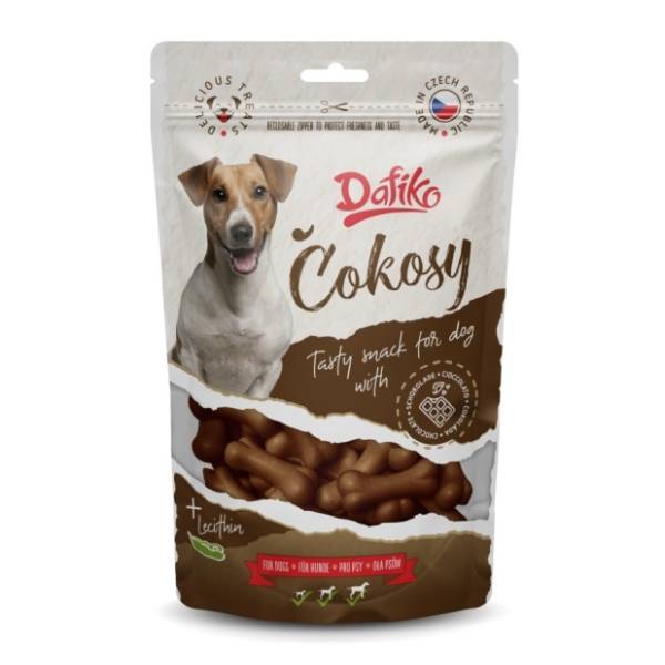 DAFIKO Cokosy poslastica za pse čokolada 120g