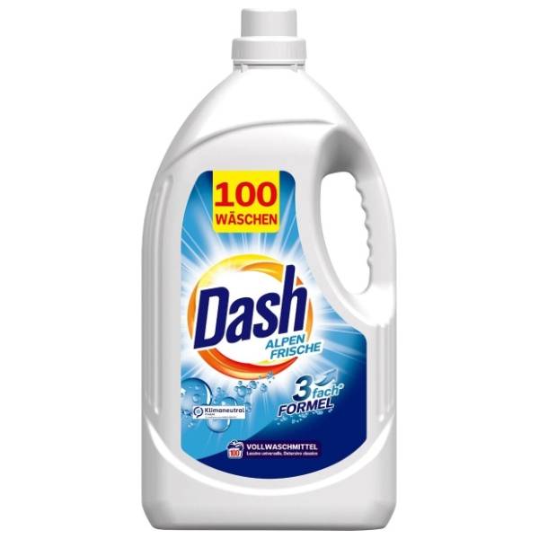 DASH Alpen frische tečni deterdžent za veš 100 pranja (5l)