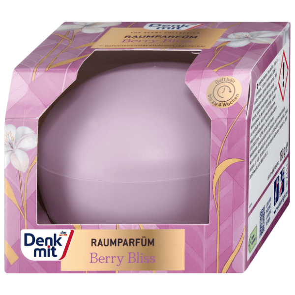 DENKMIT osveživač prostora berry bliss 130g