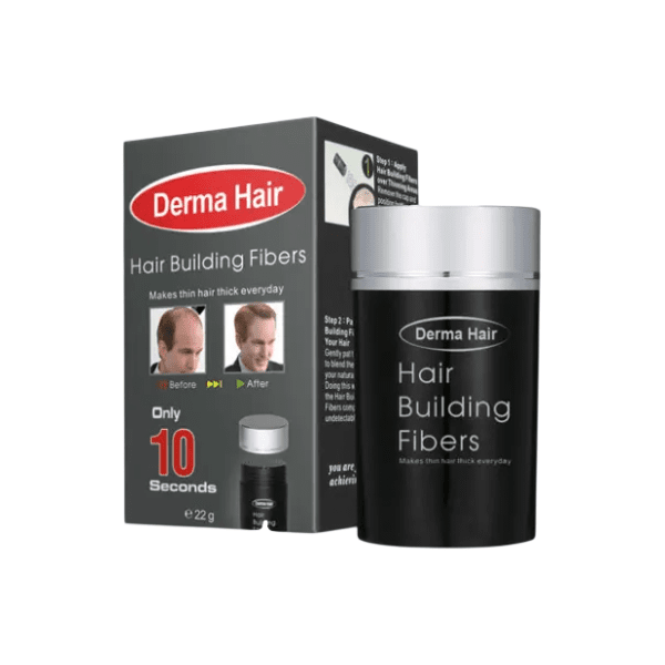 DERMA HAIR fiberi za kosu smeđi 22g