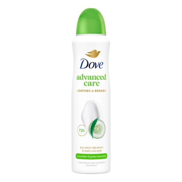 Dezodorans DOVE Fresh cucumber & green tea 150ml