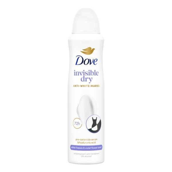 Dezodorans DOVE Invisible dry antiperspirant 150ml