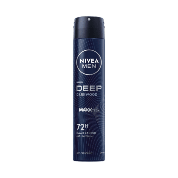 Dezodorans NIVEA Men deep black 200ml
