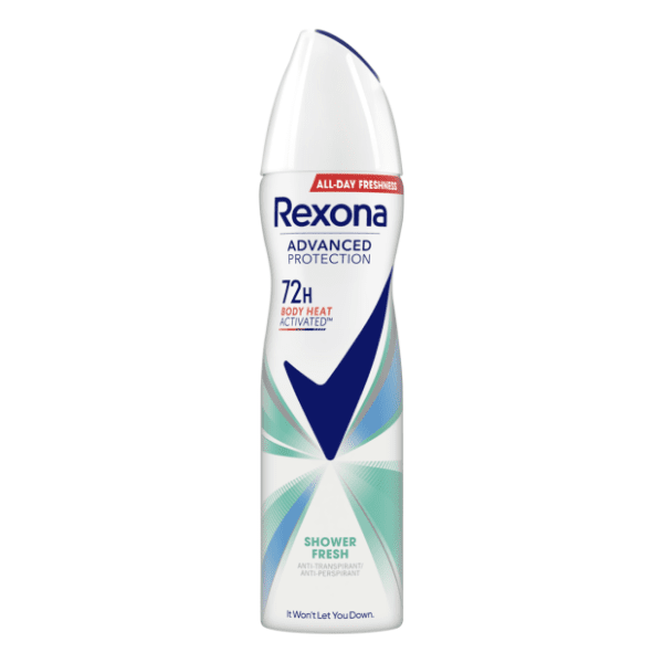 Dezodorans REXONA Advanced protection shower fresh 150ml