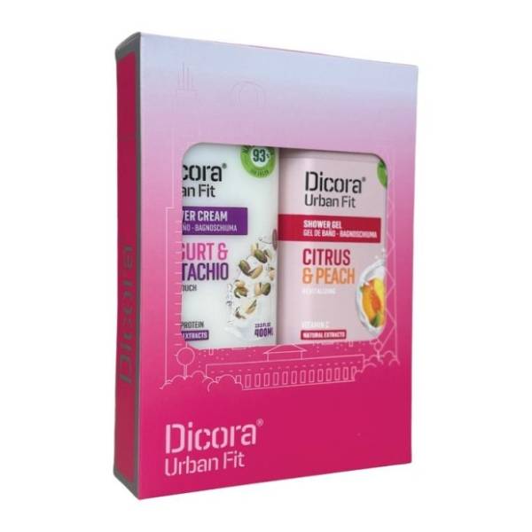 DICORA set Urban fit (kupka vitamin C 400ml i kupka jogurt i pistaći 400ml)