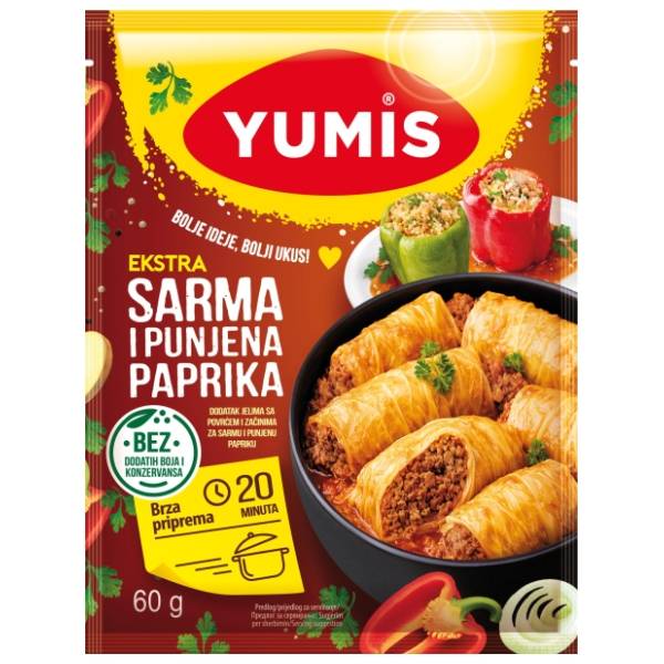 Dodatak YUMIS za punjenu papriku i sarmu 60g
