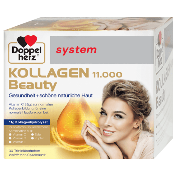 DOPPELHERZ System collagen 11000 beauty ampule 30kom