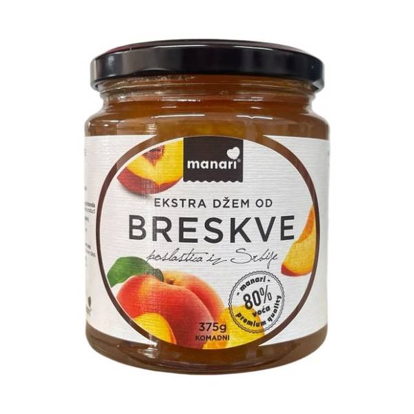 Džem MANARI breskva 375g
