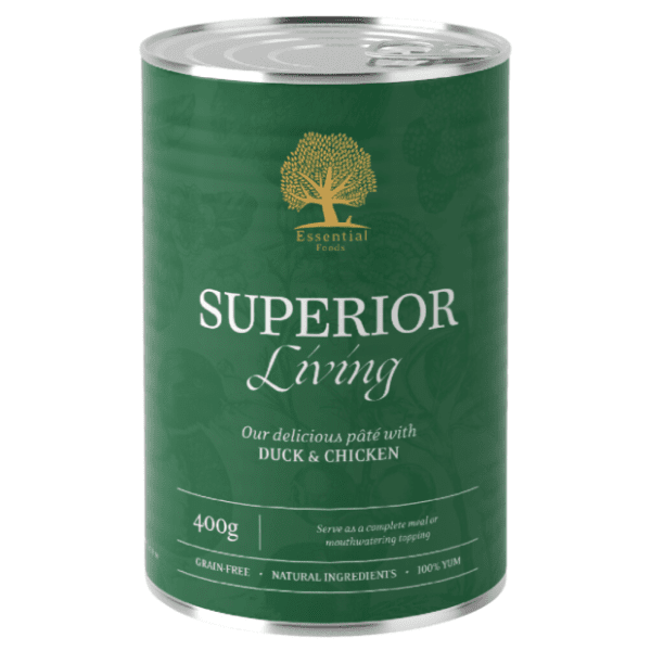 ESSENTIAL Superior living pašteta za pse piletina i pačetina 400g