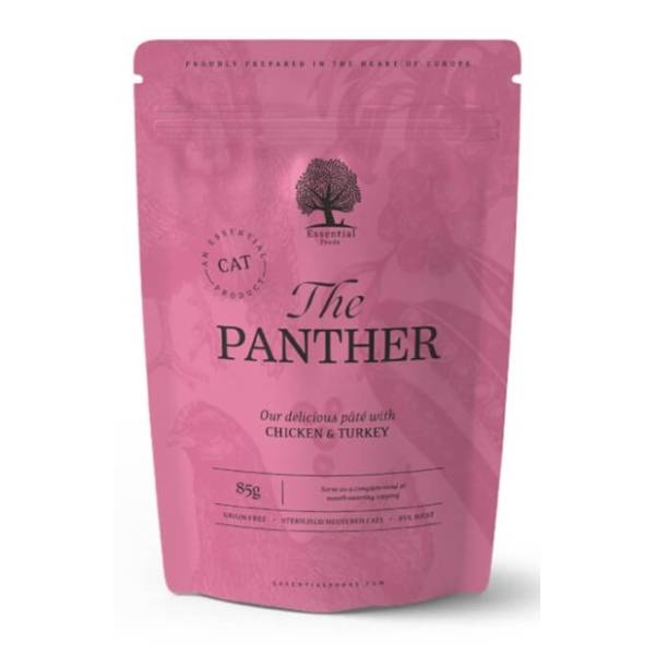 ESSENTIAL The Panther pašteta za sterilisane mačke piletina ćuretina u sosu 85g