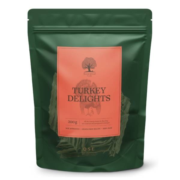 ESSENTIAL Turkey delights poslastice za pse 98% ćuretine 200g