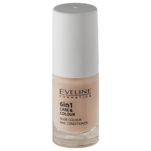 EVELINE Nail therapy 6u1 care & colour lak za nokte nude