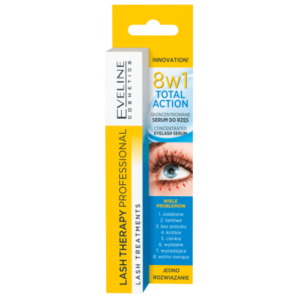 EVELINE Total action 8u1 serum za trepavice