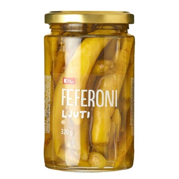 Feferoni K PLUS ljuti 320g