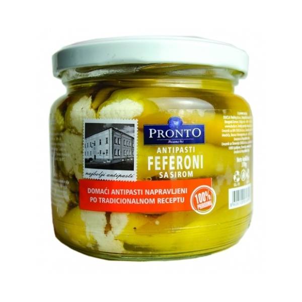 Feferoni PRONTO sa sirom 370g