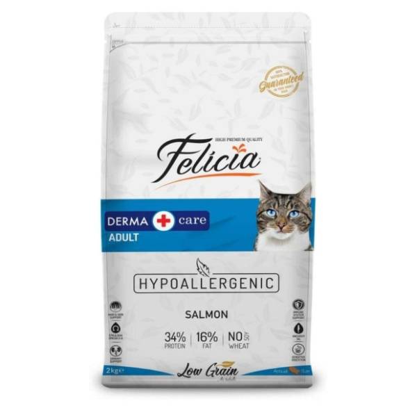 FELICIA Low gain hrana za odrasle mačke losos 2kg