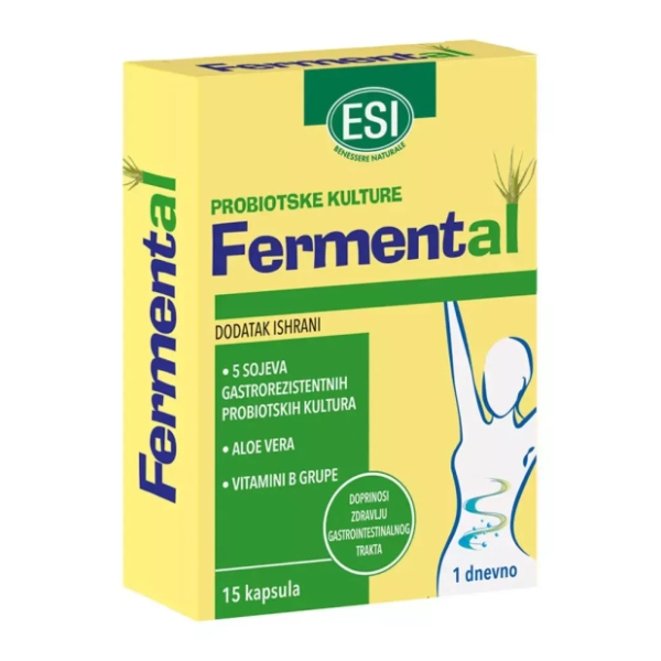 FERMENTAL Probiotik sa alojom i vitaminima B grupe 15kom