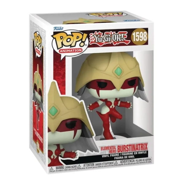 Figura Elemental Hero Burstinatrix Yu-Gi-Oh FUNKO