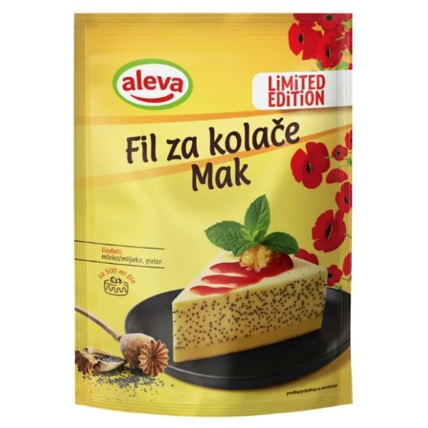 Fil za kolače ALEVA mak 100g 