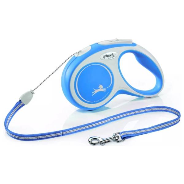 FLEXI Comfort cord povodac za pse S 5m plavi