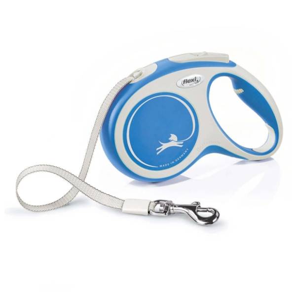 FLEXI Comfort tape povodac za pse M 5m plavi