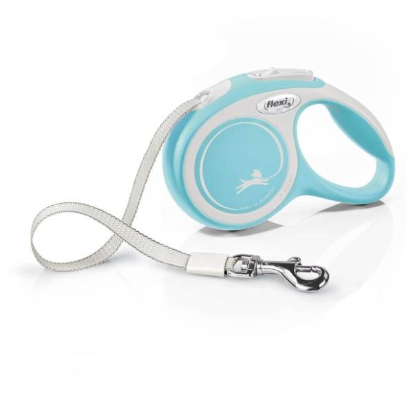 FLEXI Comfort tape povodac za pse S 5m svetloplavi