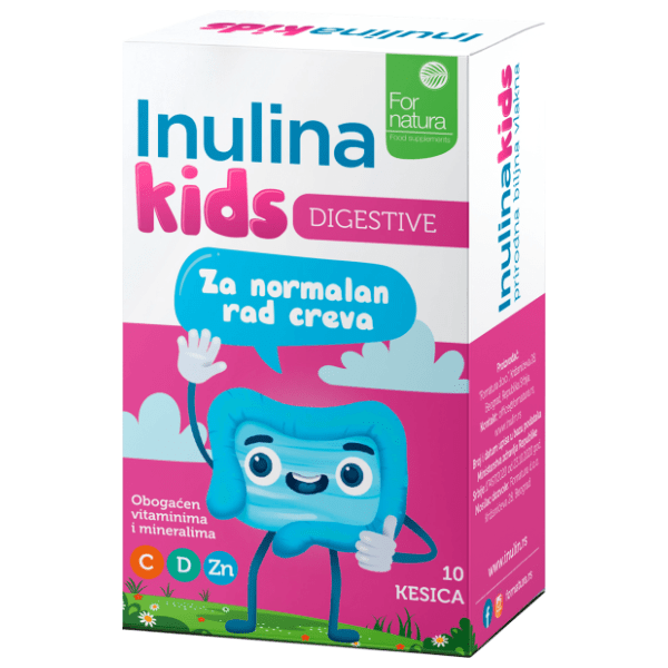 FORNATURA Inulina kids prebiotik za decu sa vitaminom C i D 10kom