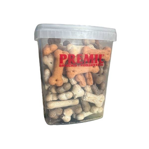 PREMIL hrskavi biskviti za pse govedina piletina i mleko 300g