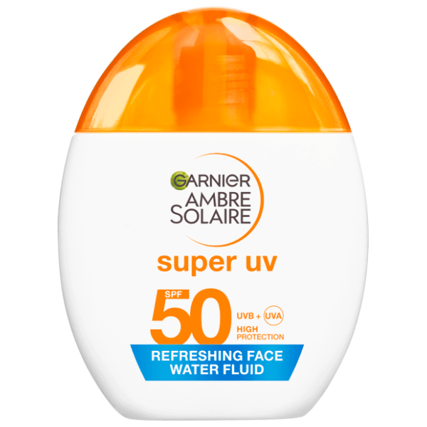 GARNIER Ambre solaire super uv fluid za lice SPF50+ 40ml