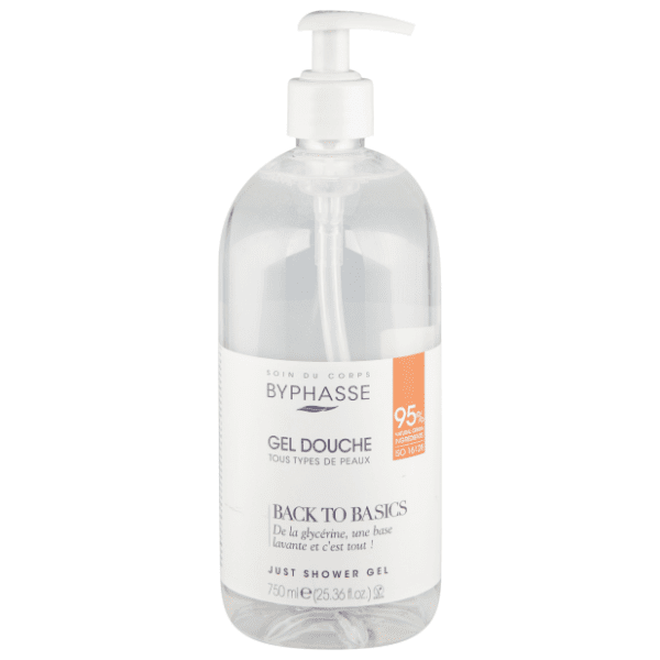 Gel za tuširanje BYPHASSE Back to basics 750ml