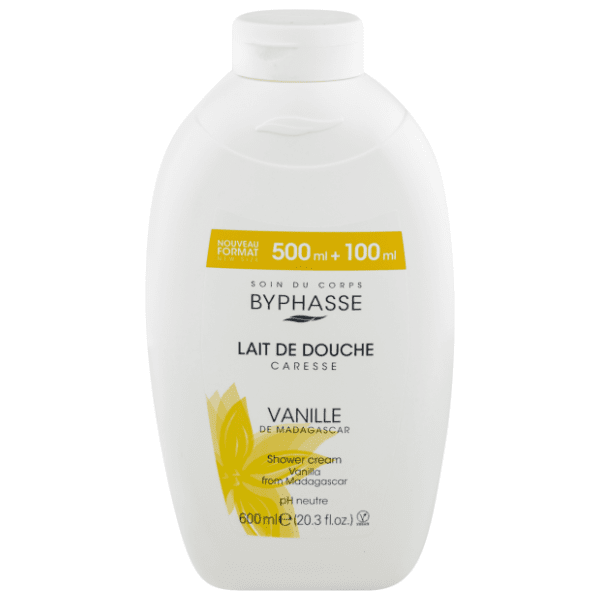 Gel za tuširanje BYPHASSE vanila 600ml