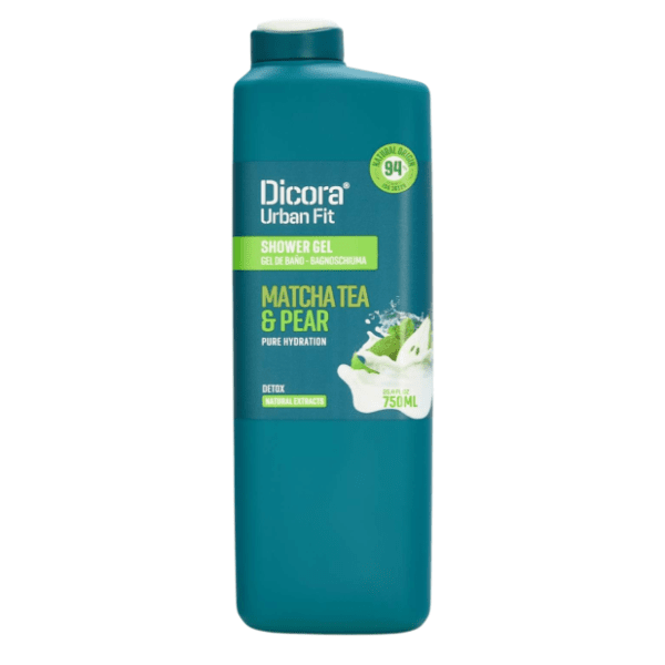 Gel za tuširanje DICORA Detox zeleni čaj i kruška 750ml