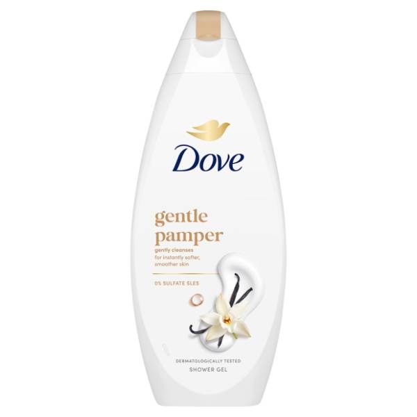 Gel za tuširanje DOVE gentle pamper 250ml