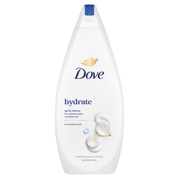 Gel za tuširanje DOVE hydrate 720ml