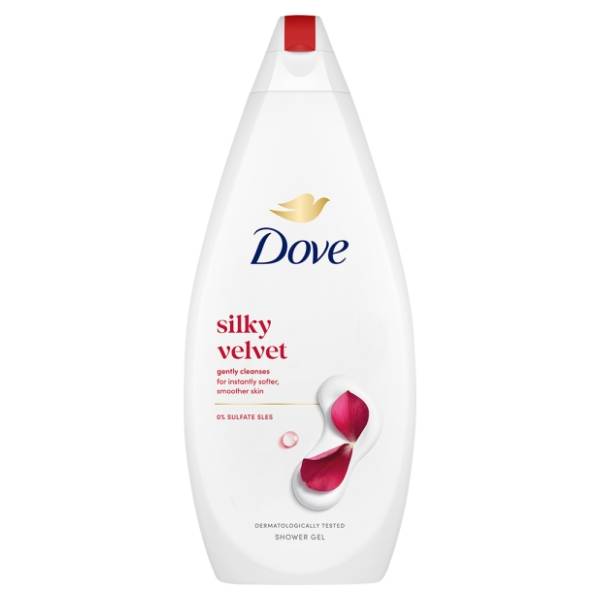 Gel za tuširanje DOVE Silky velvet 720ml