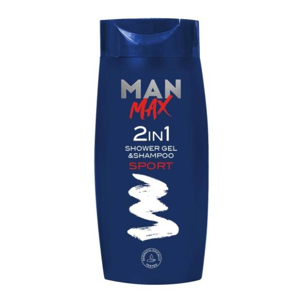 Gel za tuširanje MAN MAX Sport 2u1 300ml